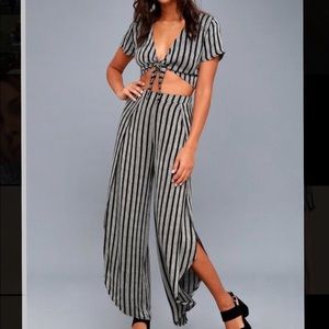 Lulus black & white set